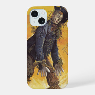 Coque iPhone 15 Épouvantail de Wizard of Oz, Vintage Fairy Tales