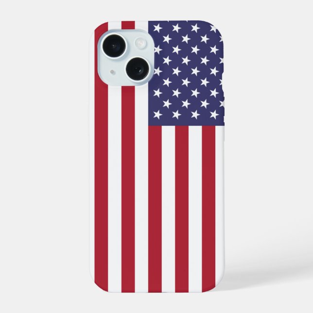 Coque iPhone 15 États-Unis (Verso)