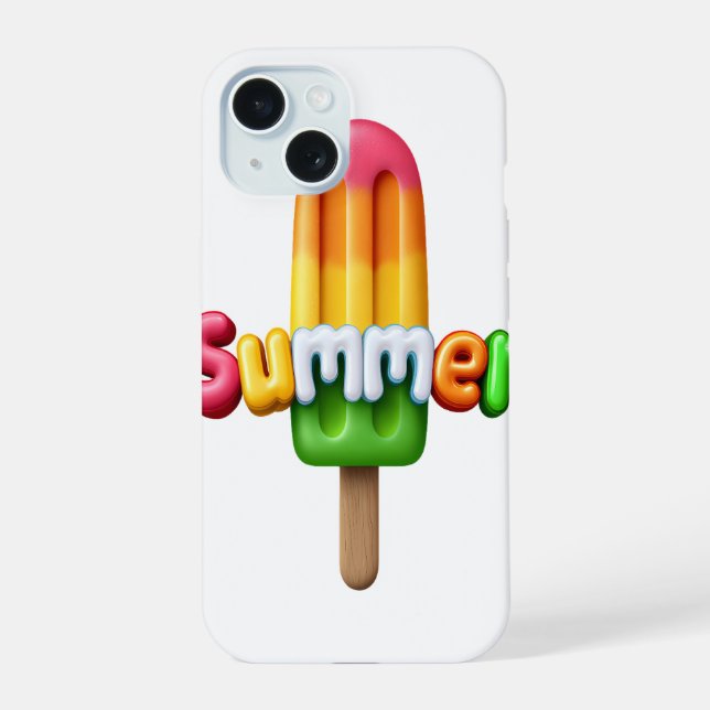 Coque iPhone 15 Été  (Verso)