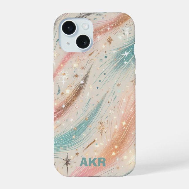 Coque iPhone 15 Étincelles (Verso)