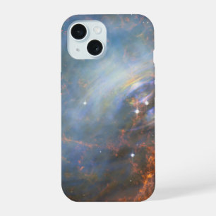 Coque iPhone 15 Étoile à neutrons centrale de la nébuleuse du Crab