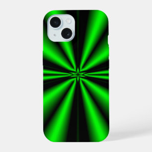 Coque iPhone 15 Étoile verte de l'espoir