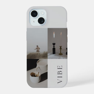 Coque iPhone 15 Étui de téléphone à l'esthétique minimaliste