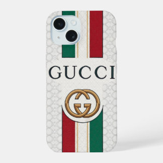 Coque iPhone 15 Étui de téléphone à rayures de luxe et housse esth