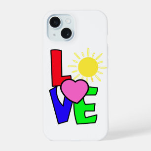 Coque iPhone 15 Étui de téléphone Amour