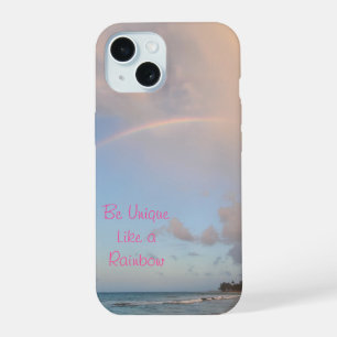 Coque iPhone 15 Étui de téléphone arc-en-ciel