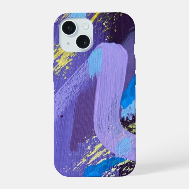 Coque iPhone 15 Étui de téléphone avec motif Sparkler (Verso)