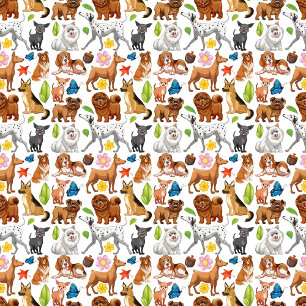 Coque iPhone 15 Étui de téléphone Chiens Animés