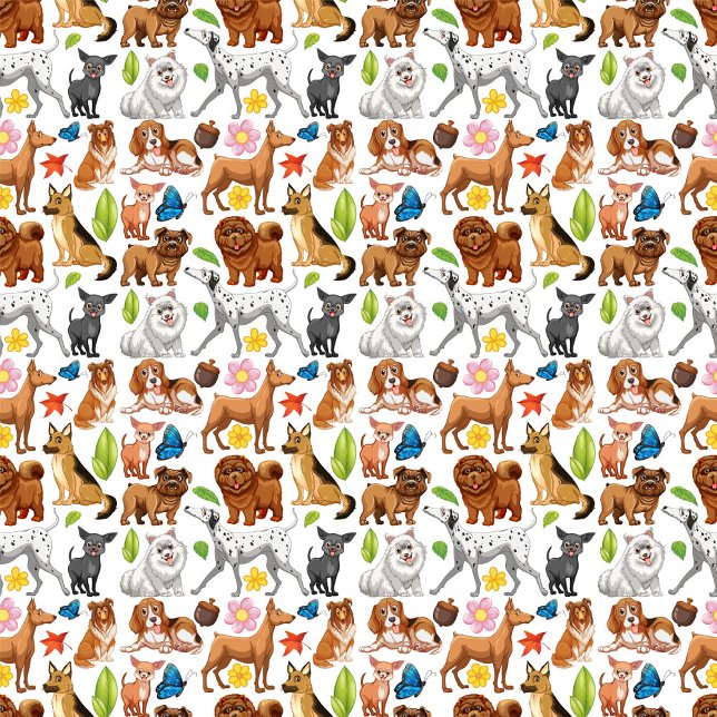 Coque iPhone 15 Étui de téléphone Chiens Animés (Animated Dogs!)