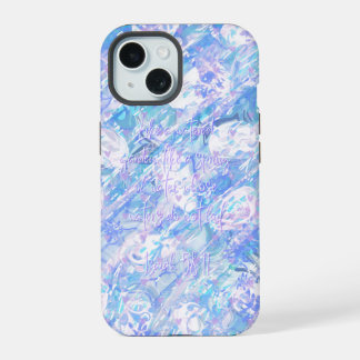 Coque iPhone 15 Étui de téléphone chrétien féminin et rêveur (Isai