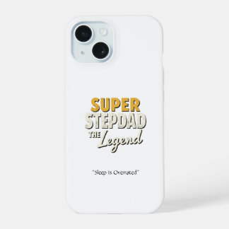 Coque iPhone 15 Étui de téléphone Cool Super Step Papa la Légende 