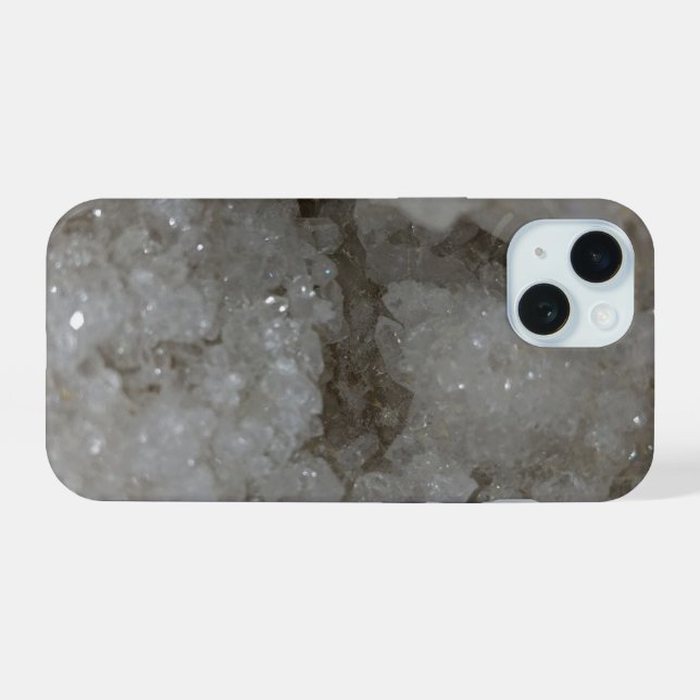 Coque iPhone 15 étui de téléphone en cristal (Verso Horizontal)