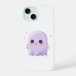 Coque iPhone 15 Étui de téléphone fantôme Kawaii mignon Hallowee