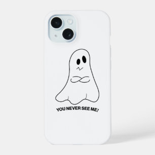 Coque iPhone 15 Étui de téléphone fantôme sarcastique – Vous ne me