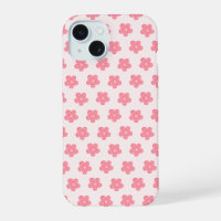 Étui de téléphone Fleur de cerisier rose pastel