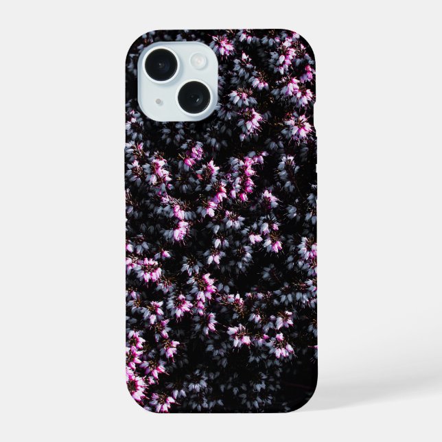 Coque iPhone 15 Étui de téléphone floral (Verso)