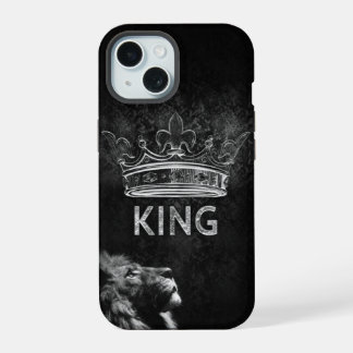 Coque iPhone 15 Étui de téléphone IPHONE "Régner avec un rugisseme