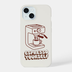 Coque iPhone 15 Étui de téléphone minimaliste à écriture moderne
