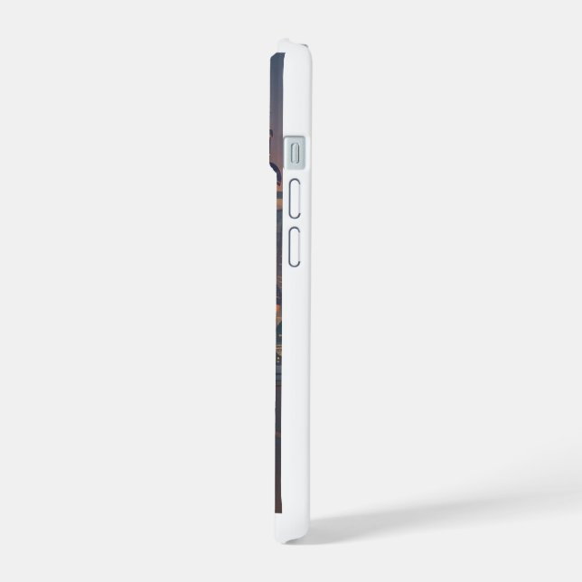 Coque iPhone 15 Étui de téléphone moderne simple (Côté gauche)