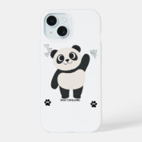 Étui de téléphone Panda Mignon — Juste en Chillant
