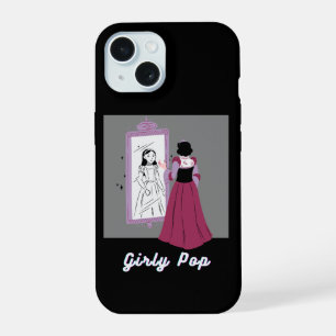 Coque iPhone 15 Étui de téléphone pop girly