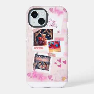 Coque iPhone 15 Étui de téléphone pour la Saint-Valentin