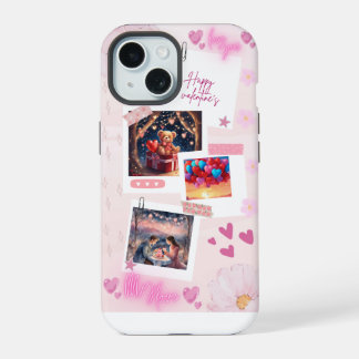 Coque iPhone 15 Étui de téléphone pour la Saint-Valentin