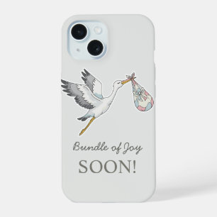 Coque iPhone 15 Étui de téléphone propre rétro mignon paquet de