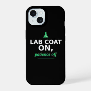 Coque iPhone 15 Étui de téléphone scientifique avec blouse de labo