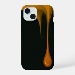 Coque iPhone 15 Étui goutte d'ambre pour Apple iPhone 15