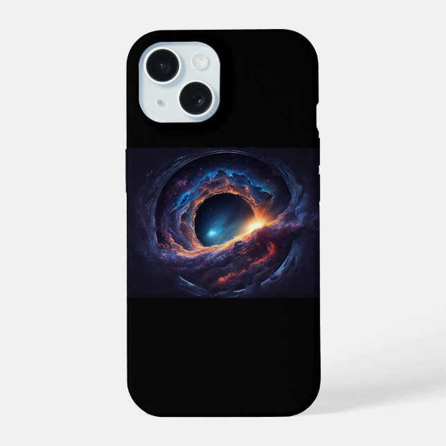 Coque iPhone 15 Étui iPhone 15 "Galactic Dreams" Univers (Verso)