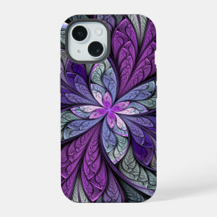 Coque iPhone 15 Étui iPhone 5 La Chanteuse Violett