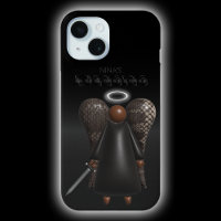 Étui iPhone Black Angel, Ange Vengeur