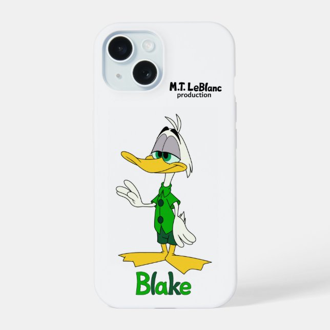 Coque iPhone 15 Étui iPhone Blake Quackson (Verso)