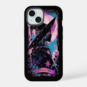 Coque iPhone 15 Étui iPhone Carte de Tarot du Magicien Vibes Sorci