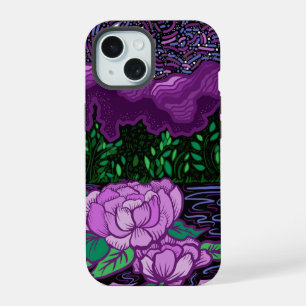 Coque iPhone 15 Étui iPhone Case-Mate Lac Night Stars