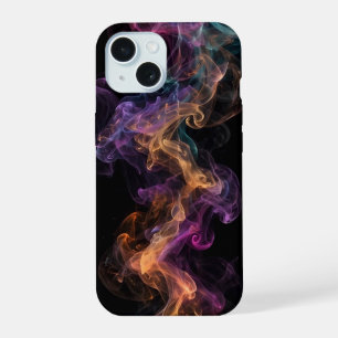 Coque iPhone 15 Étui iPhone Gold Teal Magenta Purple Orange