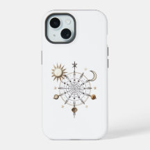 Étui iPhone / iPad Mandala d'Équilibre Céleste