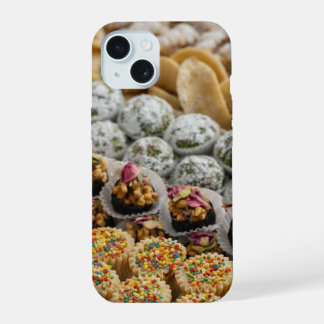 Coque iPhone 15 Étui iPhone motif dessert sucré marocain