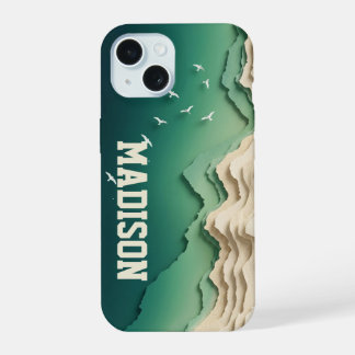 Coque iPhone 15 Étui iPhone pour la côte aérienne des oiseaux