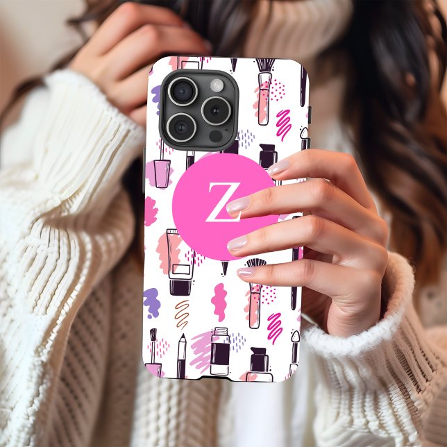 Coque iPhone 15 Étui iPhone pour maquillage personnalisé  (Personalized makeup iPhone case. )