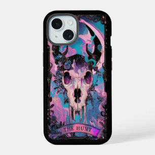 Coque iPhone 15 Étui iPhone The Hunt Tarot Card Vibes Sorcière
