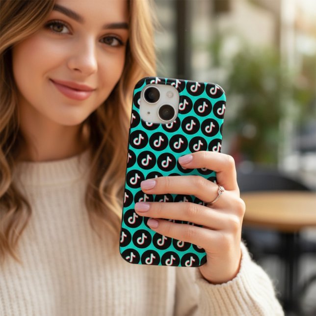 Coque iPhone 15 Étui iPhone TikTok (Créateur téléchargé)
