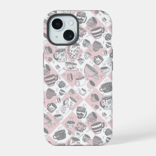 Coque iPhone 15 Étui Party tea coffee cups Case-Mate pour iPhone