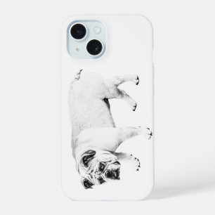 Coque iPhone 15 Étui pour chien Pocket Cheer, Gentle Dog