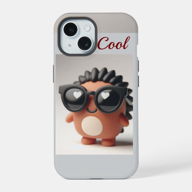 Coque iPhone 15 Étui pour iPhone 15 / Cool / Vibes Décontractées (Verso)