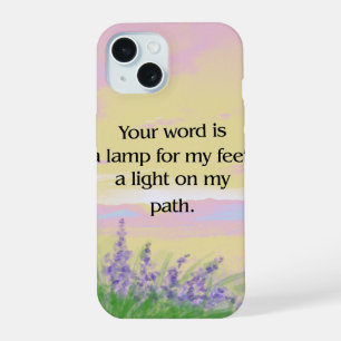 Coque iPhone 15 Étui pour iPhone 15 'Verset Inspirant'