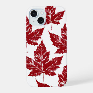 Coque iPhone 15 Étui pour iPhone Canada Cool Canada Souvenir Feuil