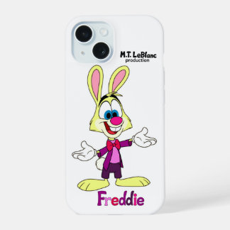 Coque iPhone 15 Étui pour iPhone Freddie Bunny