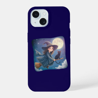 Coque iPhone 15 Étui pour iPhone / iPad de sorcière mignonne avec